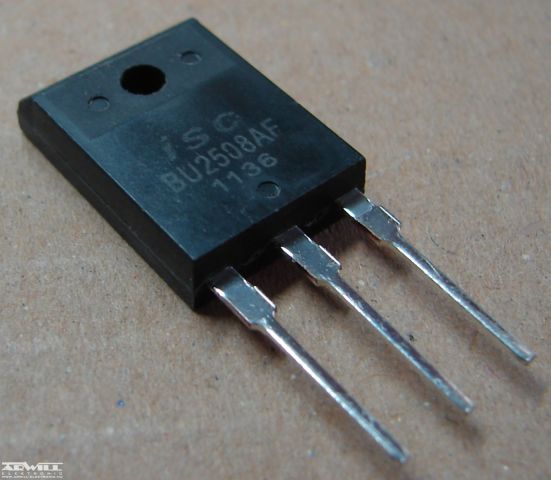 BU2508AF, tranzisztor