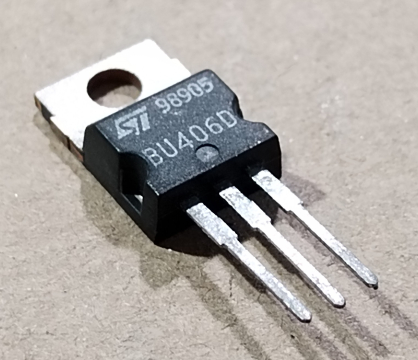 BU406D, tranzisztor