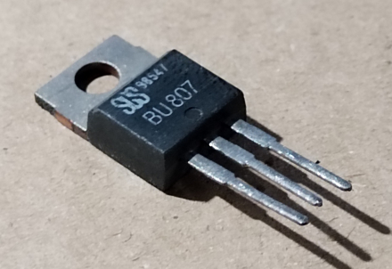 BU807, tranzisztor