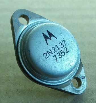 2N2137, tranzisztor