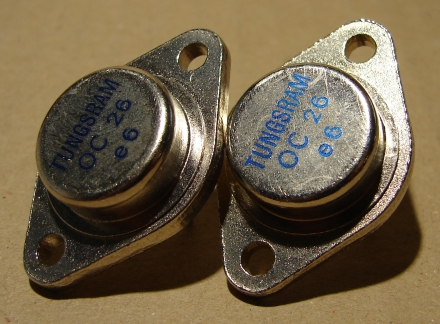 OC26, tranzisztor pár