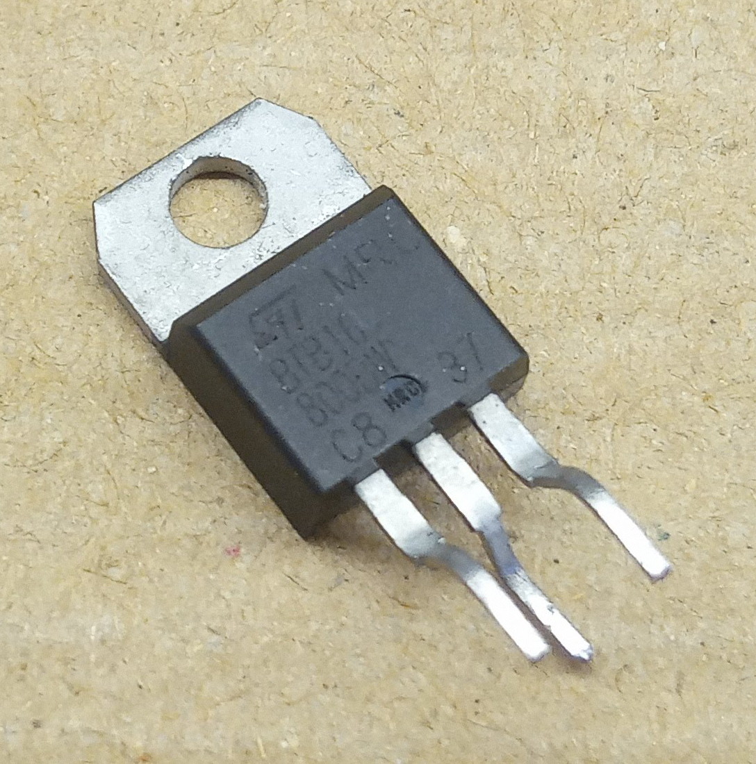 BTB16-800BW, triak - Árwill Elektronic