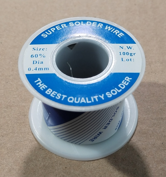 0,4mm, 100gr forrasztó ón