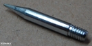 Pákahegy, 3,8mm, menetes