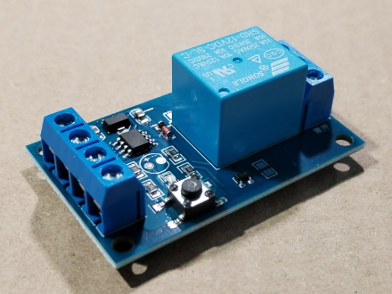 Bistabil relé modul, 12v, 10A