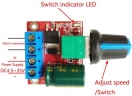 DC motor fordulat szabályozó modul