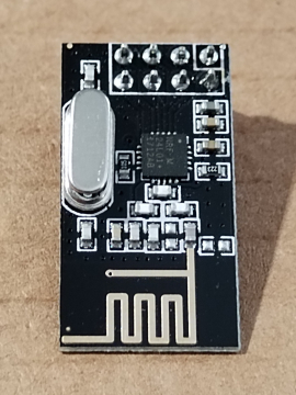 NRF24L01, adó-vevő modul