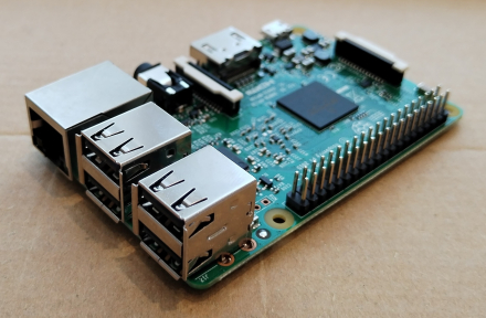 Raspberry Pi 3 Model B, micro számítógép modul