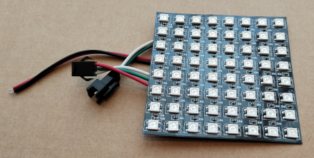 WS2812B, 8x8 led modul