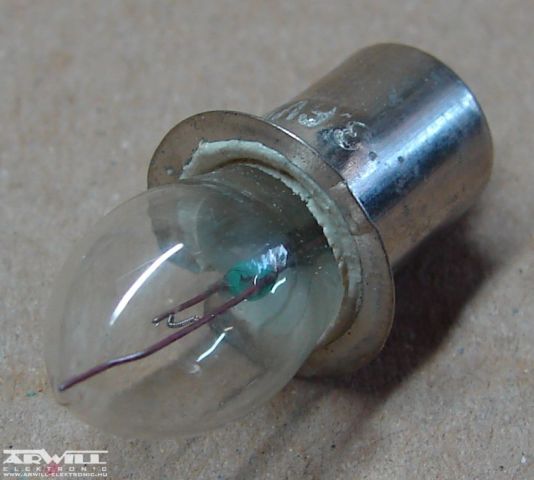 Kripton izzó, 3,6V