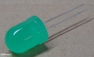 L-813-GD, 10mm zöld led