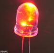 OSHR-0X31A, 10mm piros villogó led