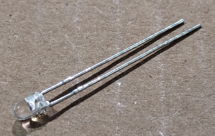 722531, 3mm zöld led