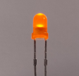 859207, 3mm borostyán led