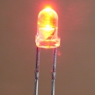 LUE-30243, 3mm piros led