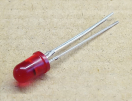 157489, 5mm piros villogó/állandó led