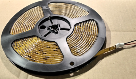 Flexibilis ledszalag, fehér