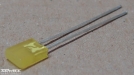 LL254-YD1E, 2x5mm sárga led