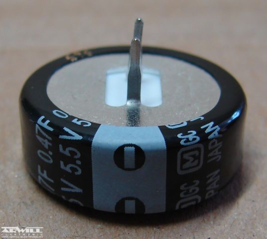 Super Condensateur 5,5V - Capacité Au Choix : 0,022F à 5,0F - Types H, V, C - Pour Projets électroniques