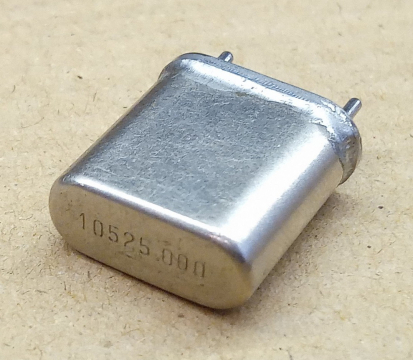 10,525000MHz, kvarc
