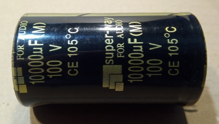 10000uF, 100V, elektrolit kondenzátor