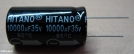 10000uF, 35V, elektrolit kondenzátor