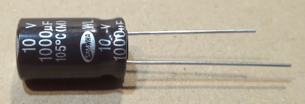 1000uF, 10V, LOW ESR, elektrolit kondenzátor