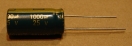 1000uF, 25V, LOW ESR, elektrolit kondenzátor