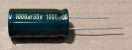 1000uF, 35V, LOW ESR, elektrolit kondenzátor