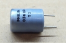 100uF, 25V, elektrolit kondenzátor