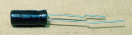 10uF, 100V, elektrolit kondenzátor
