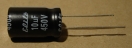 10uF, 450V, elektrolit kondenzátor