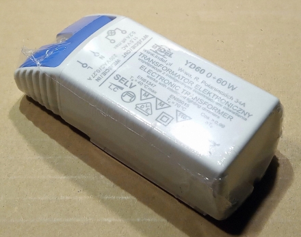 11,5V AC, 0-60W, transzformátor