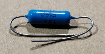 12nF, 160V, kondenzátor