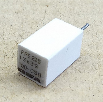13,3nF, 100V, kondenzátor