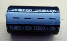 15000uF, 50V, elektrolit kondenzátor