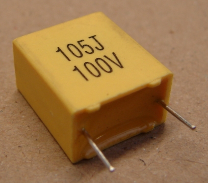 1uF, 100V kondenzátor