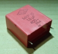 1uF, 400V, kondenzátor