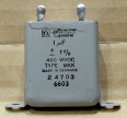 1uF, 400V, kondenzátor