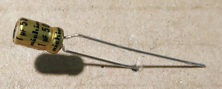 1uF, 50V, AUDIOCAP