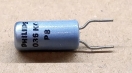 2,2uF, 63V, elektrolit kondenzátor