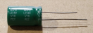 2200uF, 16V, LOW ESR, elektrolit kondenzátor