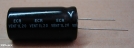 2200uF, 63V, elektrolit kondenzátor