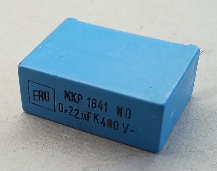 220nF, 400V, kondenzátor