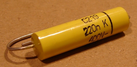 220nF, 400V, kondezátor