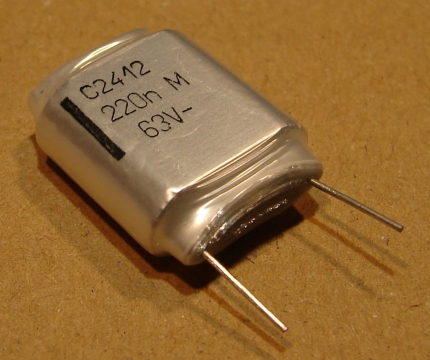 220nF, 63V, kondenzátor