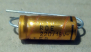 220uF, 16V, LL, elektrolit kondenzátor