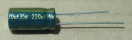 220uF, 35V, LOW ESR, elektrolit kondenzátor