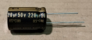 220uF, 50V, AUDIOCAP