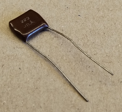 22nF, 160V, kondenzátor